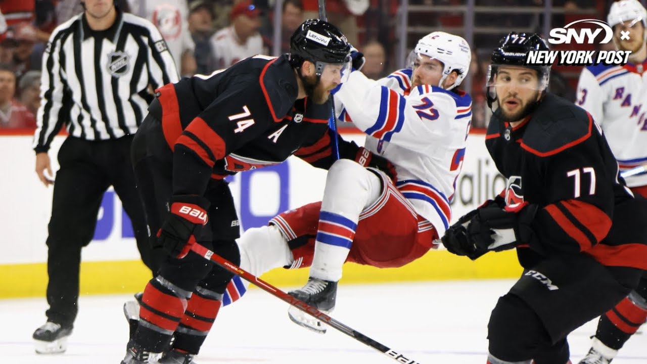 Rangers face elimination after feeble Game 5 loss to Hurricanes