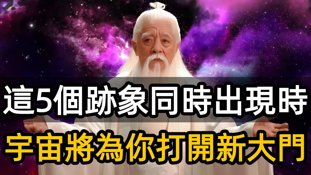 如果你看到這個影片，宇宙將為你打開你從未想象過的大門。