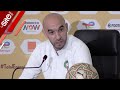 نهائي أمم إفريقيا الركراكي يتحدث عن قوة السنغال وضرورة الفوز باللقب ويوجه رسالته للجماهير المغربية 