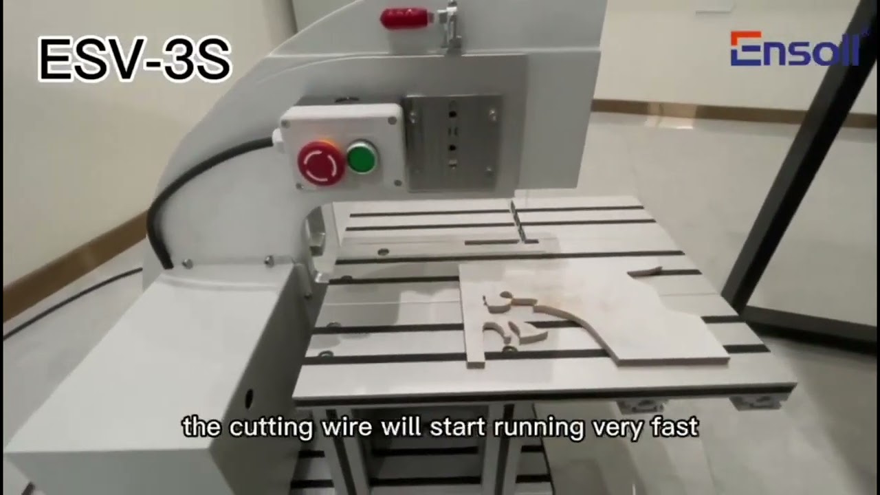 Benchtop diamond wire loop saw machine-single axis diamond wire cutting machine-DIY cutting machine