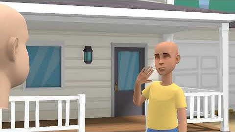 PLOTAGON LAZINESS 13: Gayloo poops on Caillou/gounded