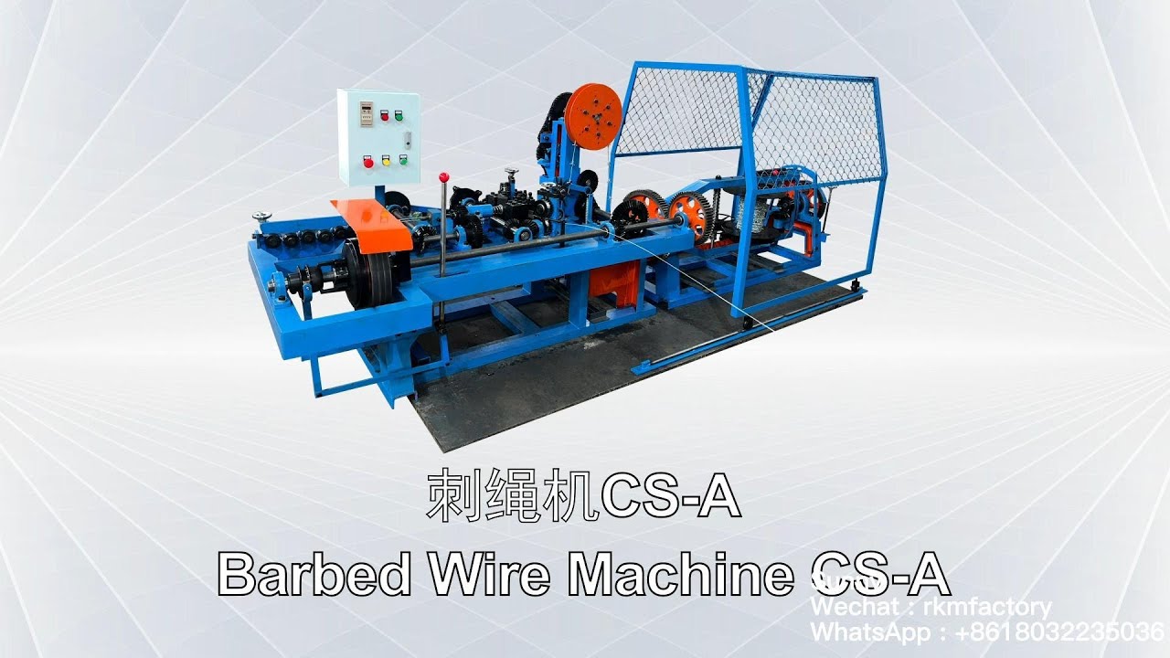 CS-A barbed wire making machine factory price