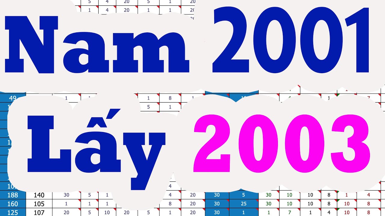 Nam 2001 Lấy Vợ 2003 NHIỀU CHÔNG GAI | Tử Vi 100 Năm