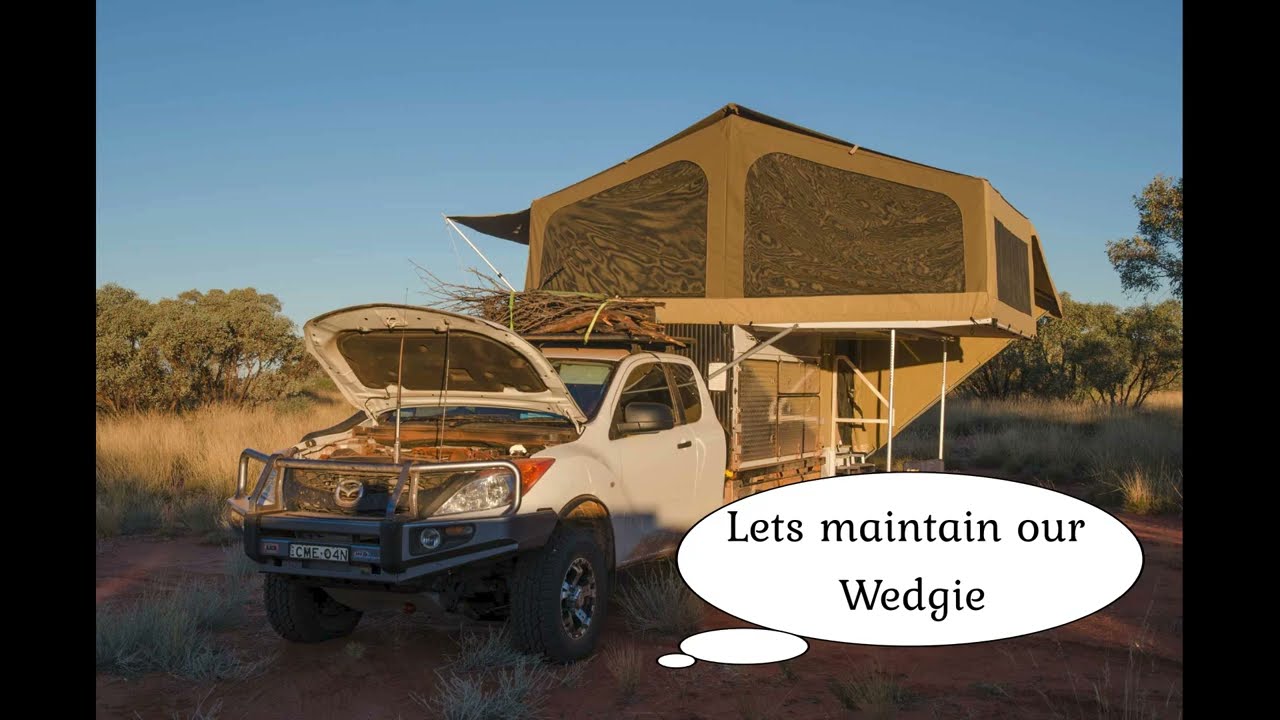 Wedgetail 22 slide on camper maintenance ep2