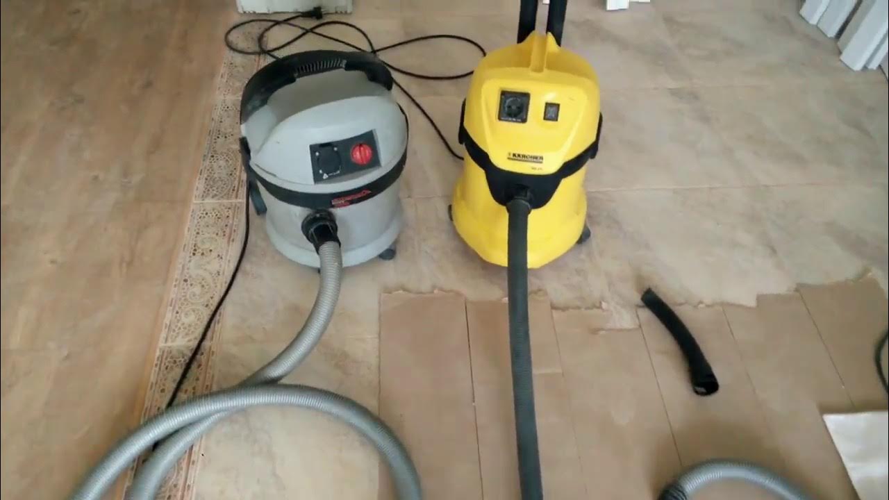 Отзыв о пылесосе Karcher WD 3 P - YouTube