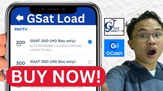 Paano magload ng GSAT gamit GCASH | how to load gsat using gcash 2024