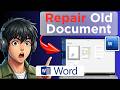 How to Repair Old Document in Microsoft Word (Easy Guide)