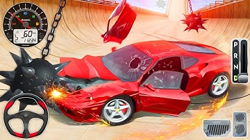 Car Crash Compilation Mega Ramp - Smashing Car Compilation Game - Android Gameplay