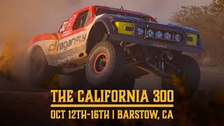 The California 300 Off-Road Race is Coming to Barstow, CA - Oct 13th- 15th!!