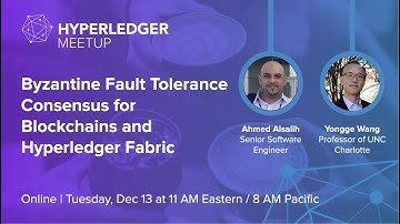 Byzantine Fault Tolerance Consensus for Blockchains and Hyperledger Fabric
