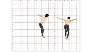 Backflip Reference – Floor - Male | Slow Motion with Grid | Body Mechanics for Animation