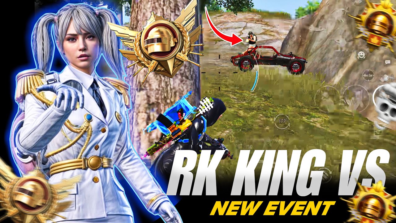RK KING NEW EVENT BGMI CLUTCHS FULL SQUAD 22 KILSS 