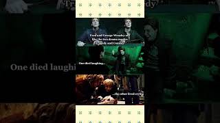 Fred & George Weasley: The Saddest Twin Story in Hogwarts 💔⚡#shorts #harrypotter #memes #shortvideo