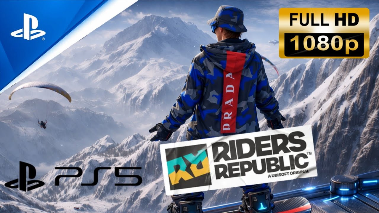 “SNOW SKATING LIKE A PRO IN RIDERS REPUBLIC – Full Long Gameplay!”