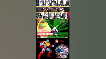 Mvc2: Spiderjuan - Colossus giant swing combo with Gambit assist to power tackle plus Super Dive