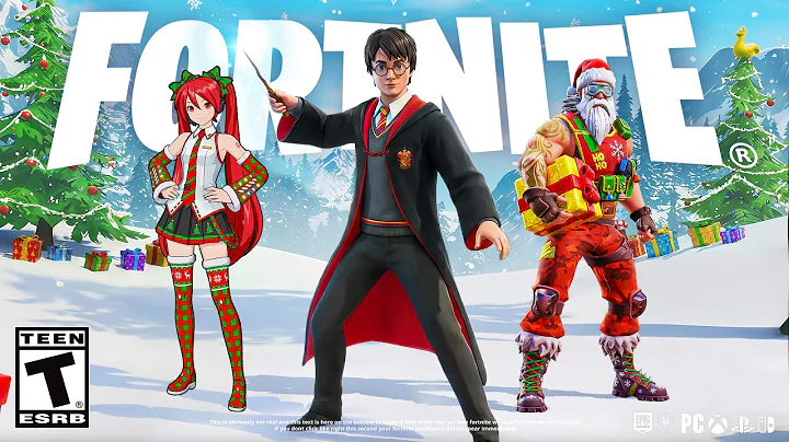 Our FIRST LOOK At Fortnite WINTERFEST!