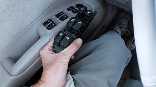 2007 Hyundai Sonata  Replace Master Power Window Switch