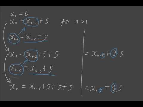 Intuition of what 'solving' a recursive equation means