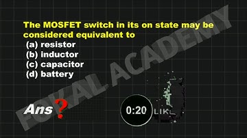 ANALOG ELECTRONICS || FET AMPLIFIERS IMPORTANT MCQ MINI MOCK TEST 2 || ESE || ISRO BARC PREPARATION