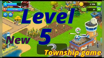 Township: Gameplay Walkthrough  Level 5 - Reach New Level! (iOS - Android)