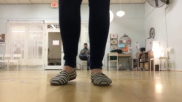 Intro to Balboa - uphold basic footwork up close