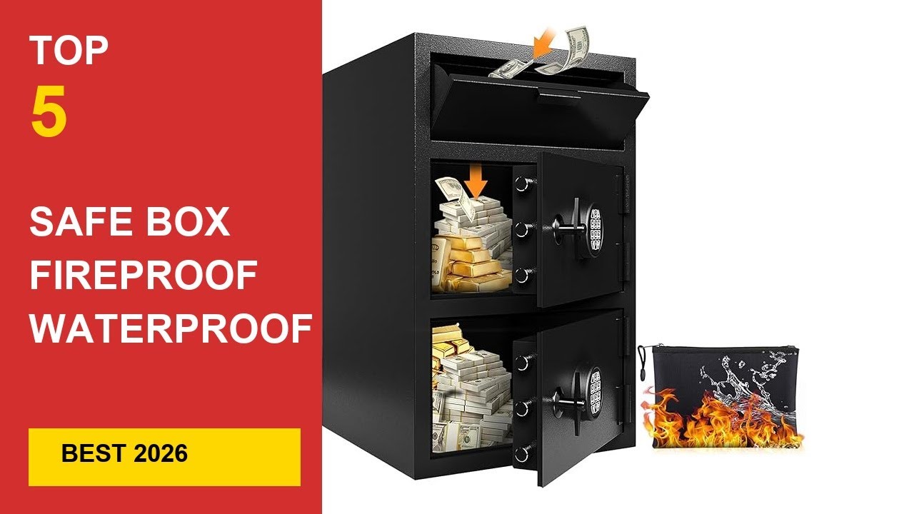 Best Safe Box Fireproof Waterproof Home in 2026 - Expert Reviews in ...