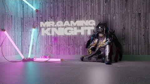 Free To Use Pubg 3D Logo With Your Channel Name Free To Downlaod By Mr.Gaming Knight #Trending #3d