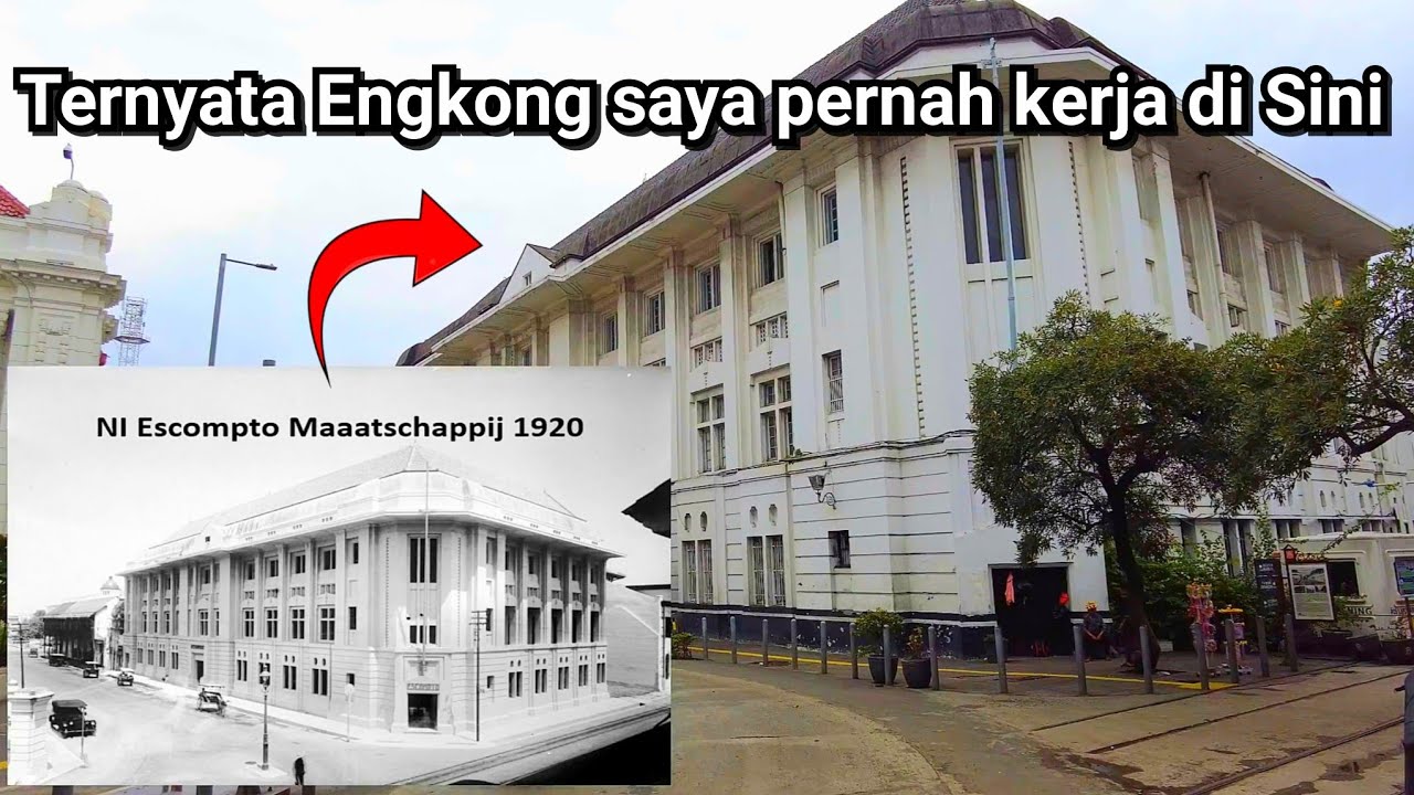 Ex Gedung Escompto Bank Masih Kokoh Berdiri
