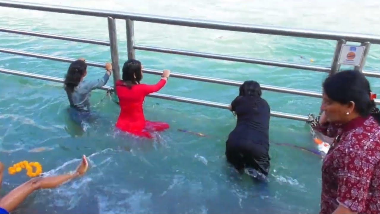 पवित्र गंगा स्नान हरिद्वार 😍 Open Bathing Video Live Haridwar @yatraguide