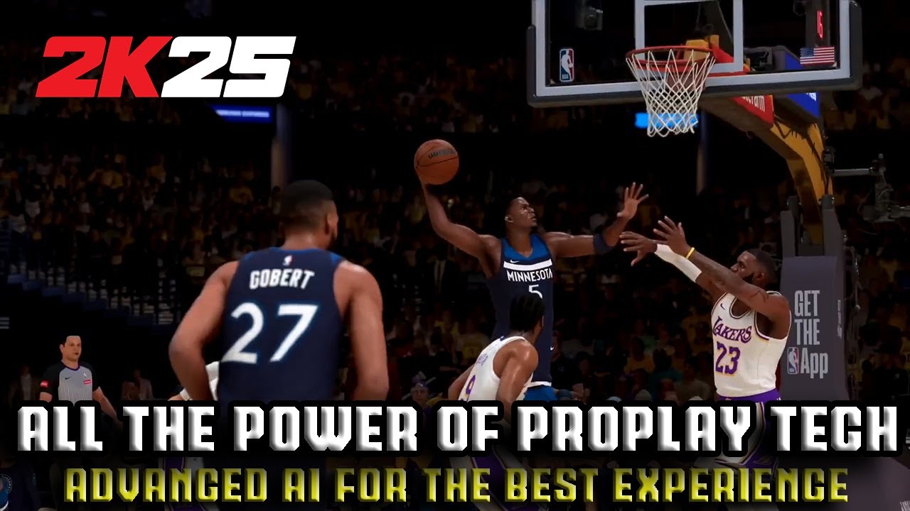 NBA 2K25: Unleash the Power of ProPLAY Technology - YouTube