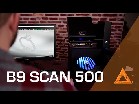 B9 Scan 500 | B9Creations' Brand-New Ultra-Precise 3D Scanner - video from B9Creations