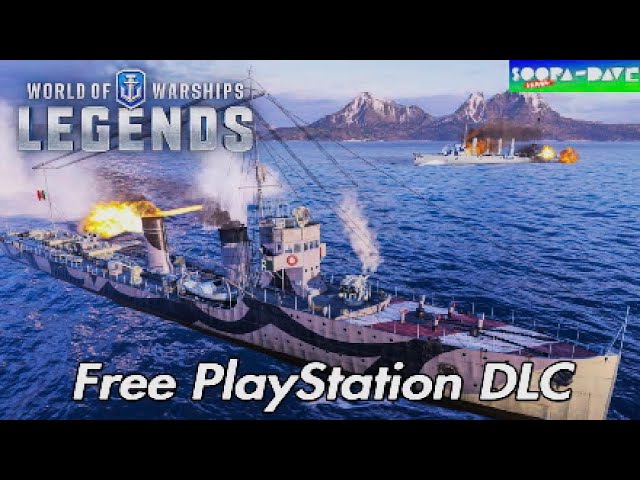 Free PlayStation DLC World Of Warships Legends Curtatone