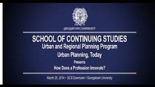 Urban, Planning Today: How Does A Profession Innovate?