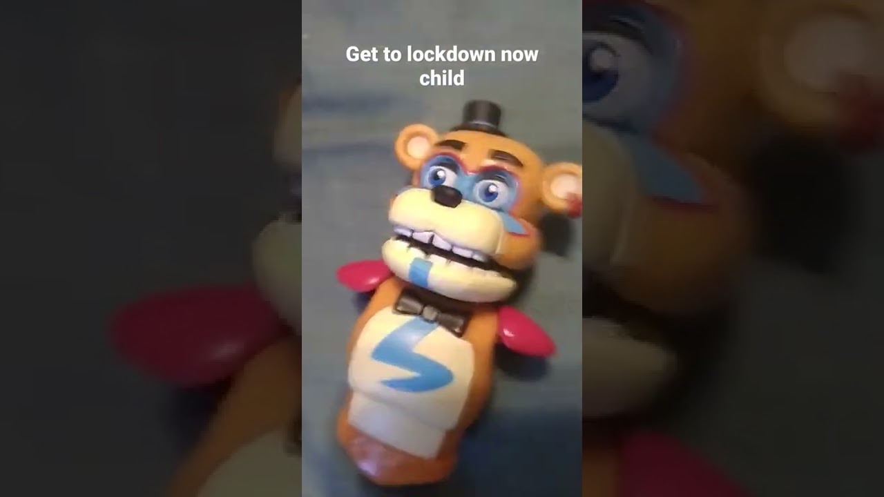 FREDDY YOUR SUPPOSED TO BE ON LOCKDOWN no huggy I will not