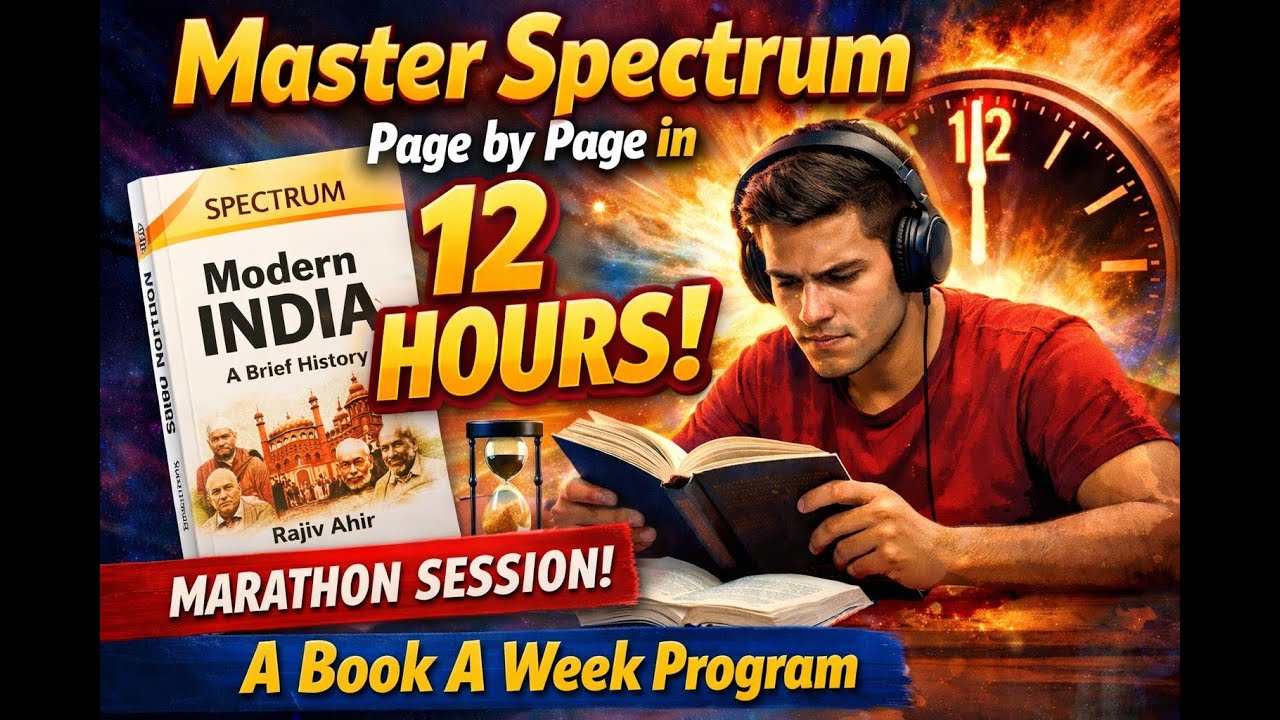Master Spectrum Page by Page in 12 Hours! | MARATHON SESSION | A Book A Week Program