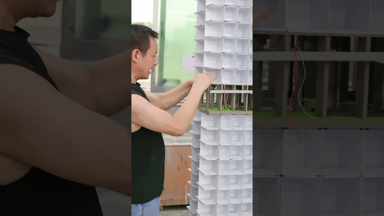 A Massive 10-Inch Architectural Model is in the Making 