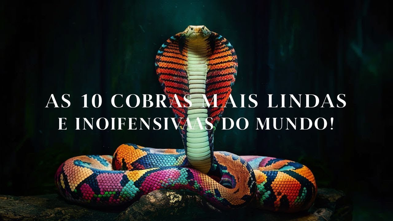 Descubra a Beleza Oculta Conheça as 10 Cobras Mais Bonitas e Amigáveis do Planeta!
