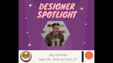 #DesignerSpotlight on Jay Cormier