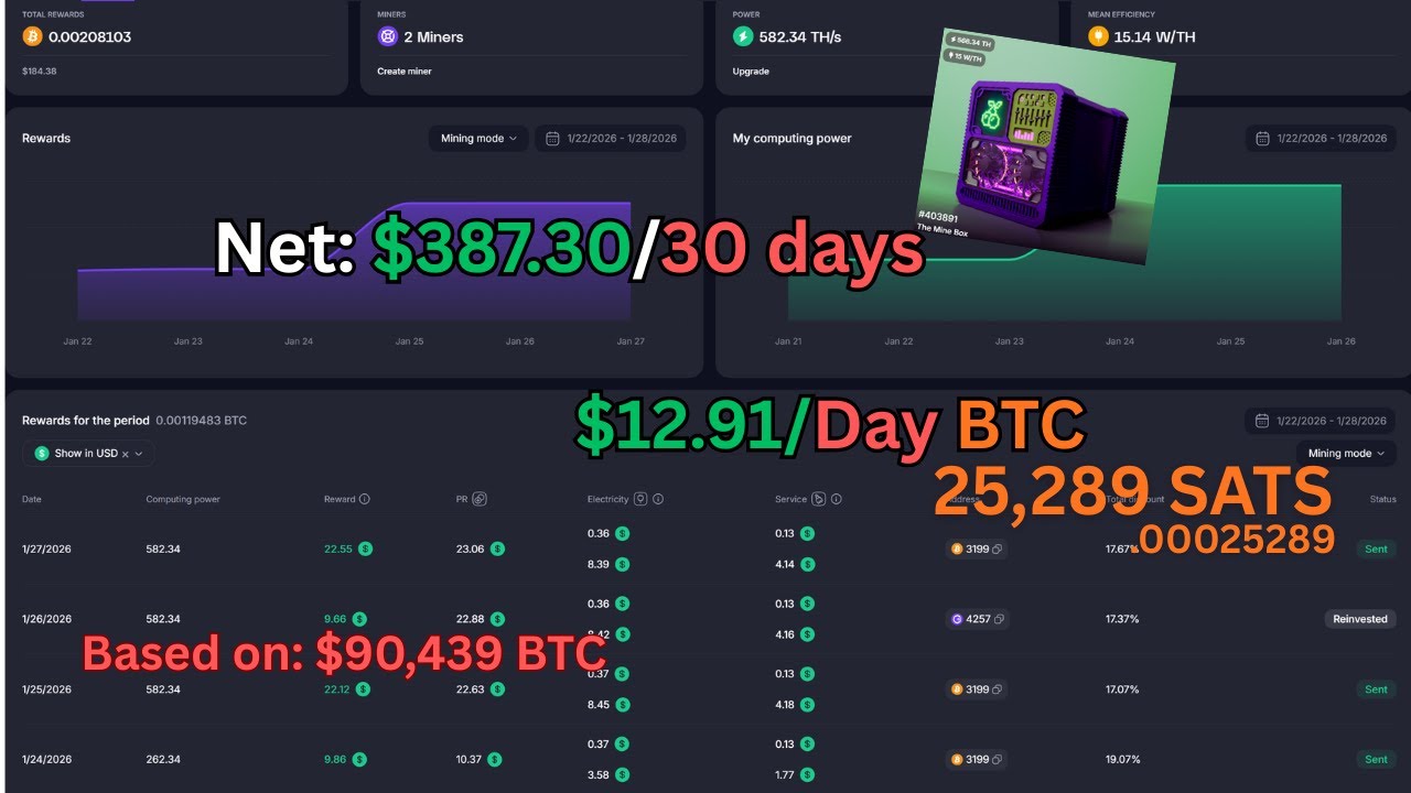 Digital Mining is lit 220.6TH | Day #10 - YouTube