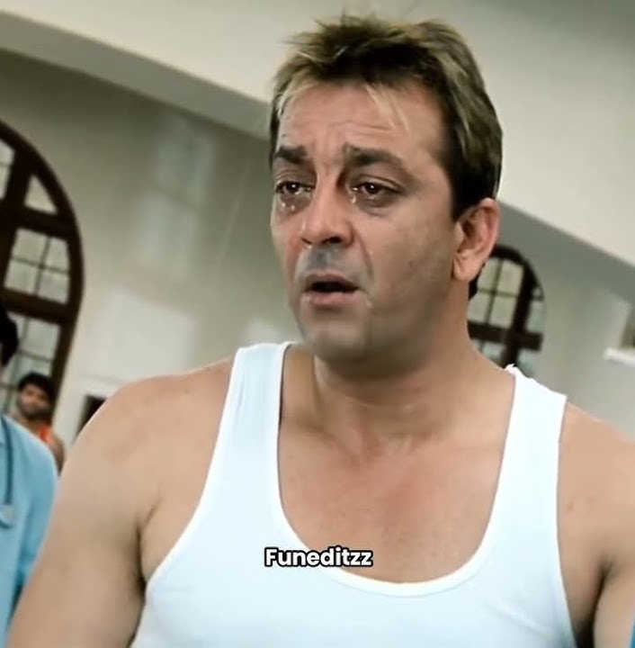 Agle Din Apne Mohalle Mein.. 🤡🤡 #munnabhaimbbs #amitabhbachchan #sanjaydutt