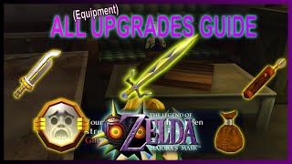 Majora's Mask - Guide to All Equipment Upgrades