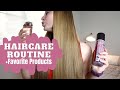 HAIR CARE Routine for healthy hair | Favorite Products + Bonus: tips on washing your hair properly