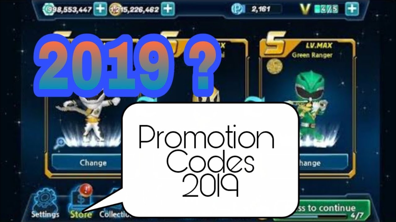 Power Rangers Dash Promotions Codes 2019 - YouTube