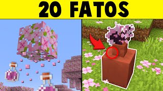Minecraft 1.20 vai colorir o game com bioma de cerejeiras em flor 