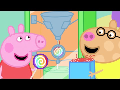Peppa Pig Visits the Sweet Shop ๐ญ | Tales Full Episodes | Cartoon for Kids | 15 Minutes