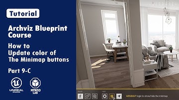 Archviz Blueprint Creation With Unreal Engine 5 |  Adding Minimap   | Part 9-C