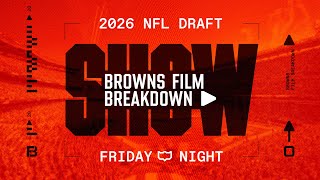 2026 NFL Draft -- Browns Film Breakdown LIVE Coverage (Rounds 2&amp;3)