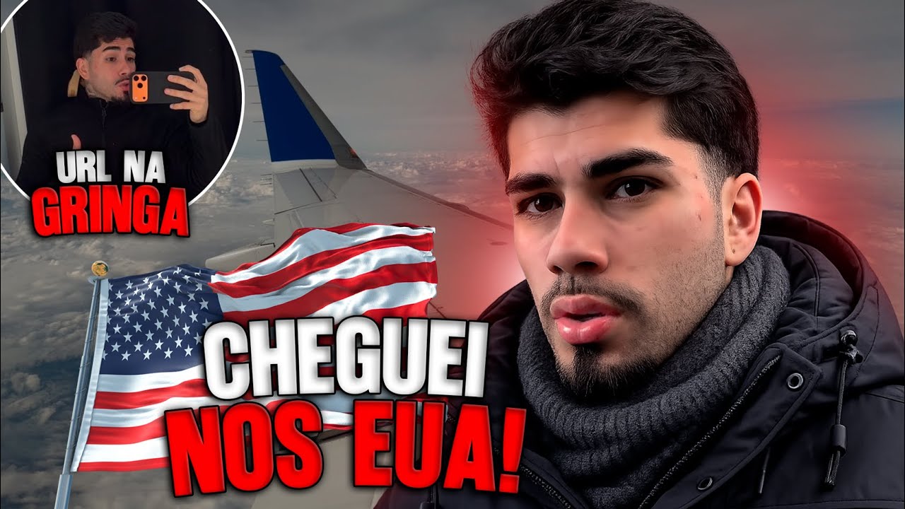 VIAJEI PROS EUA PRA FAZER IRL NA GRINGA!! 🔥
