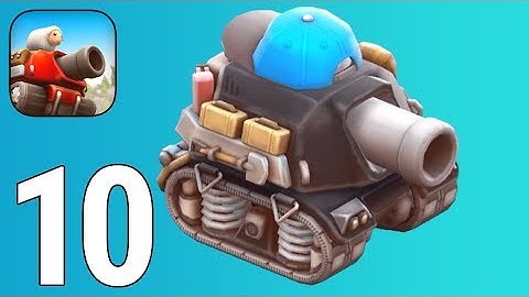 Pico Tanks Gameplay Walkthrough Part 10 - BLACK SLINKY CANNON TANK [iOS/Android Games]