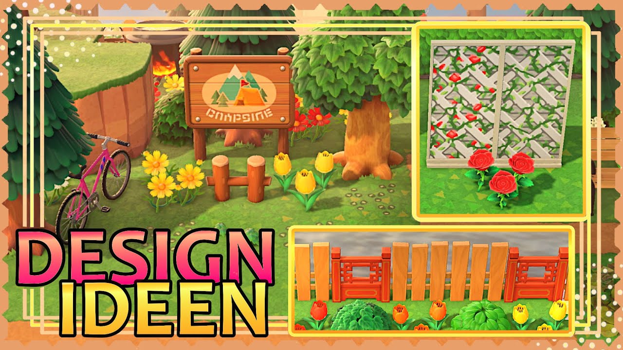 6 Design Ideen Fur Deine Insel Gartentore Smarte Designs Etc Animal Crossing New Horizons Youtube